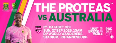 South Africa vs Australia - Pink Day