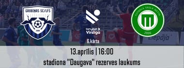 Tonybet Virslīga: Grobiņas SC/LFS - FK Metta