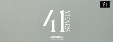 41 YEARS - P1 BIRTHDAY WEEK