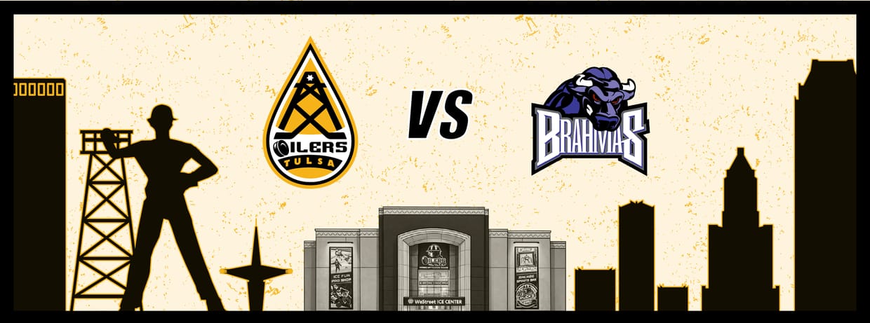 Tulsa Oilers vs. Texas Brahmas