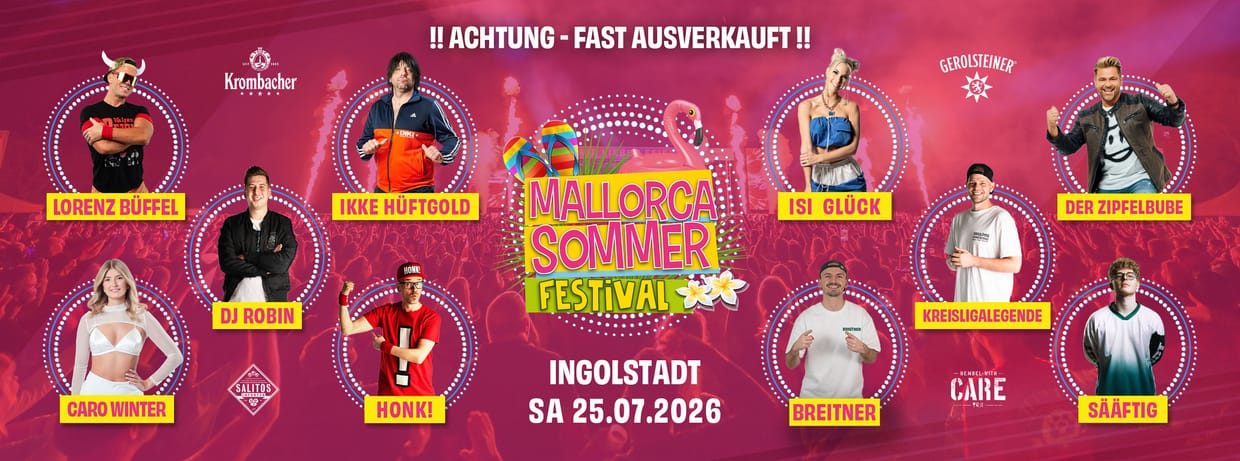Mallorca Sommer Festival Ingolstadt 2026