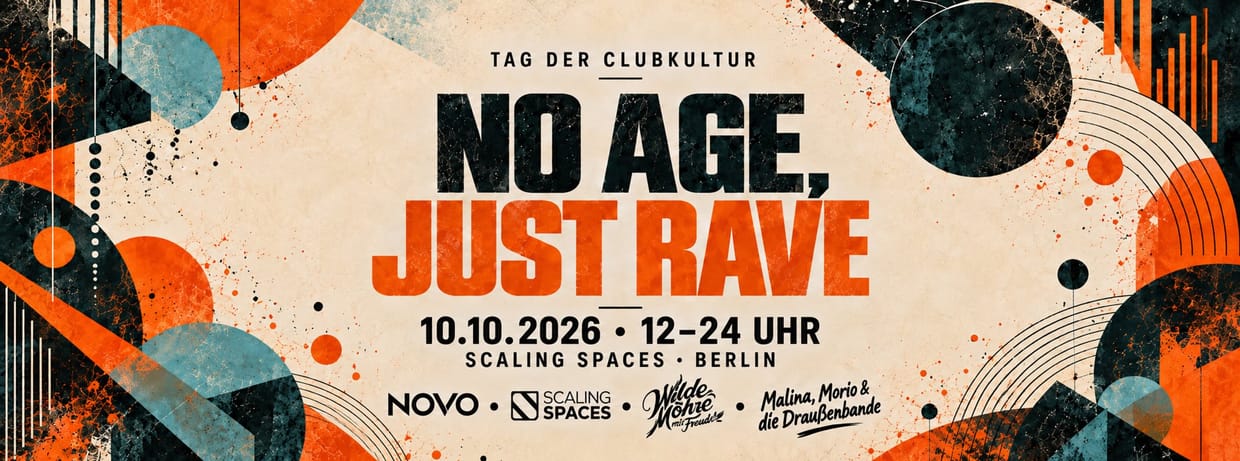 NO AGE, JUST RAVE mit Malina & Morio