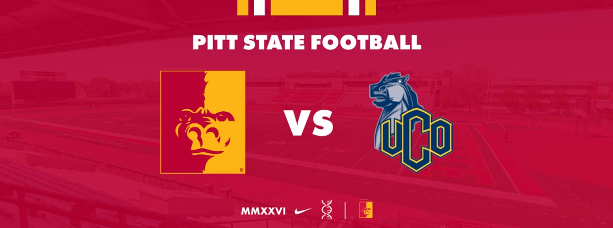 Pitt State Football vs Central Oklahoma 2026
