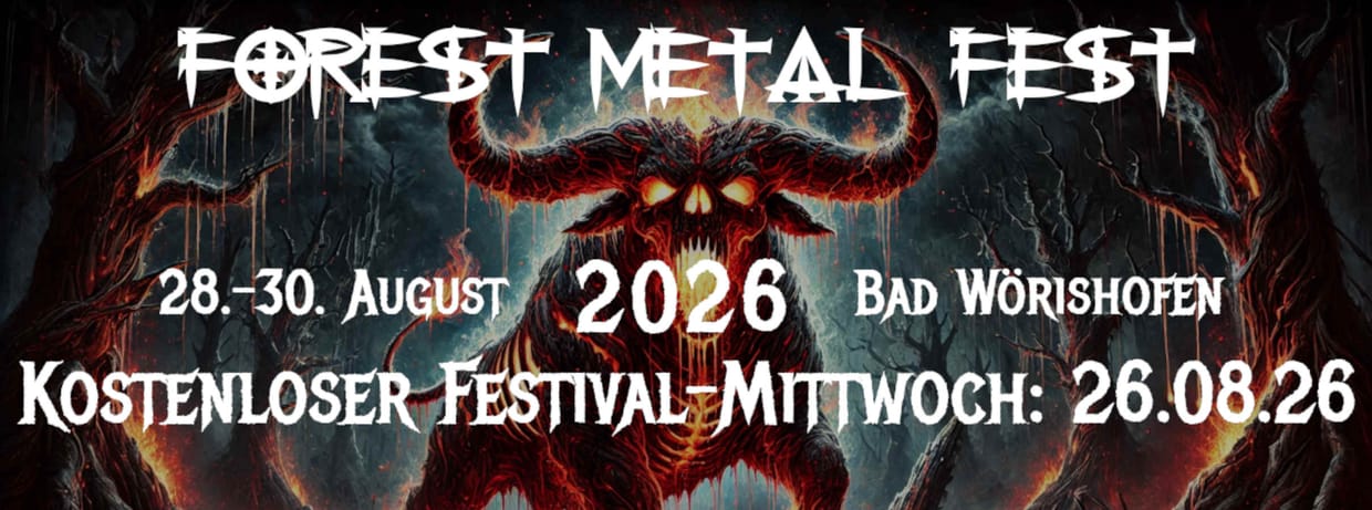 Kostenloser Festival-Mittwoch beim Forest Metal Festival