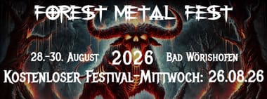 Kostenloser Festival-Mittwoch beim Forest Metal Festival