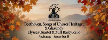 Beethoven, Songs of Ulysses Heritage, & Glazunov: Ulysses Quartet & Zuill Bailey, cello