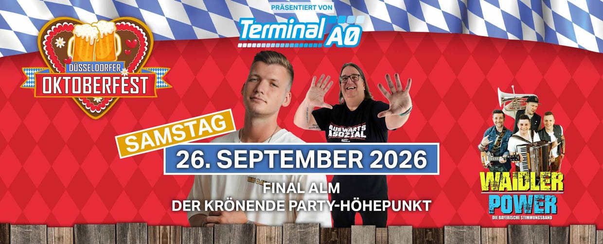 Sa, 26.09. FINAL ALM präsentiert von TERMINAL A0