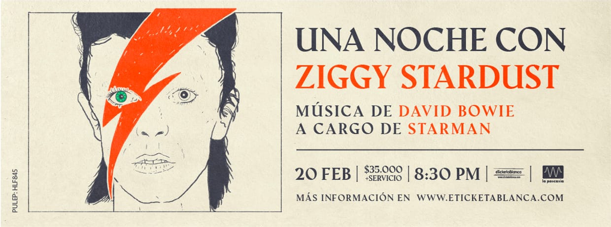 UNA NOCHE CON ZIGGY STARDUST - MUSICA DE DAVID BOWIE