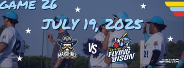 JULY 19TH - Fort Smith Marshals vs. Abilene Flying Bison