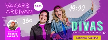 Vakars ar DIVĀM + Kristīne Garklāva