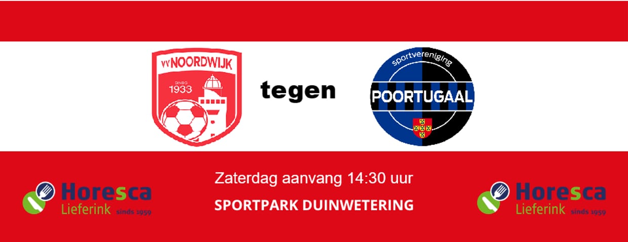 vv Noordwijk - sv Poortugaal