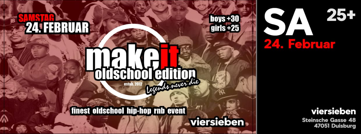 make it • 24.02 w. DJ Sal & DJ Sim