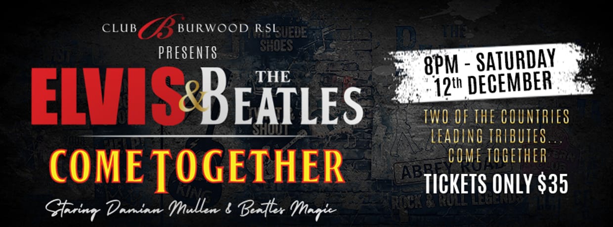 ELVIS & The Beatles - Come Together - $35