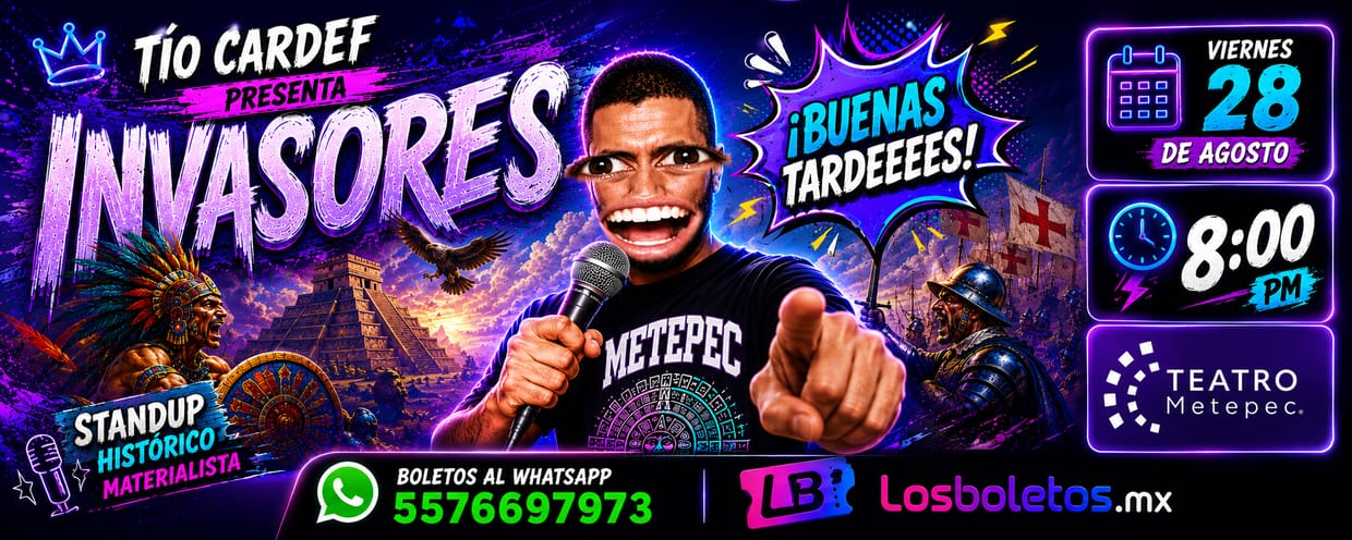 Tío CARDEF presenta Invasores en Metepec