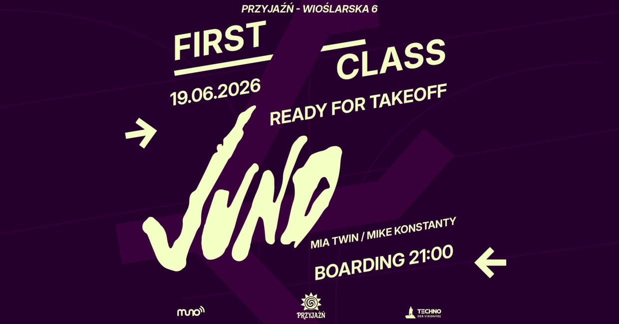FIRST CLASS: READY FOR TAKEOFF with JUNO