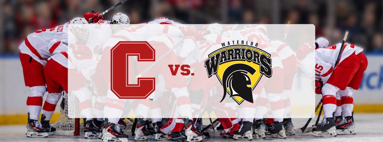 Men's Ice Hockey vs. Waterloo (Exhibition)