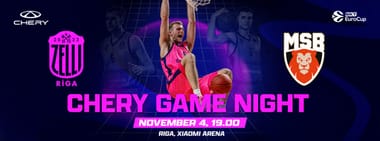 BKT EuroCup: Rīgas Zeļļi vs Le Mans Sarthe Basket