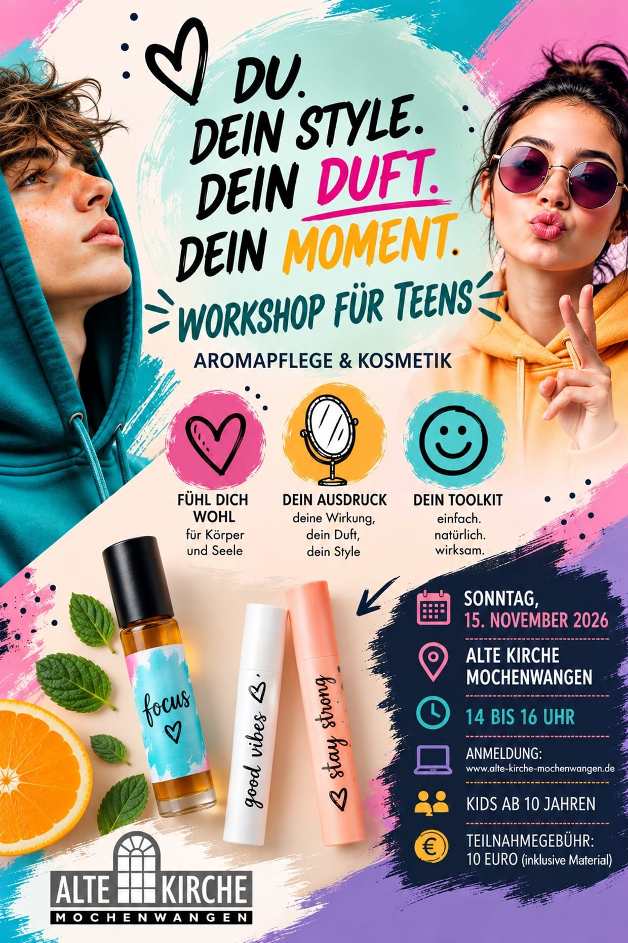 Aromapflege-Workshop für Teens