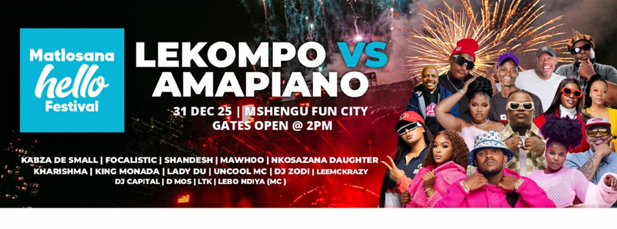 Hello Festival Lekompo vs Amapiano