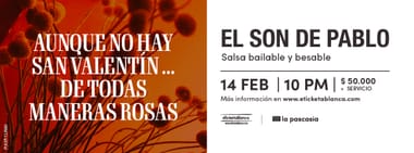 AUNQUE NO HAY SAN VALENTIN... DE TODAS MANERAS ROSAS