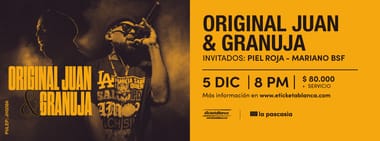 ORIGINAL JUAN Y GRANUJA EN LA PASCASIA