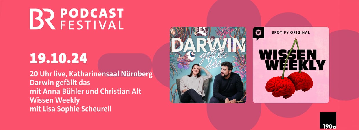 Darwin gefällt das & Wissen Weekly live in Nürnberg