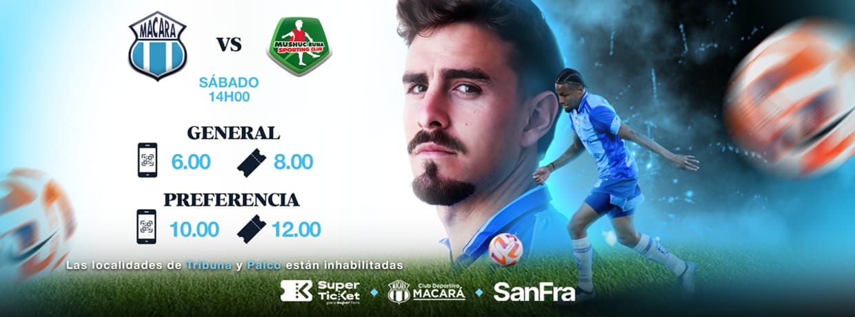 CD MACARÁ vs MUSHUC RUNA