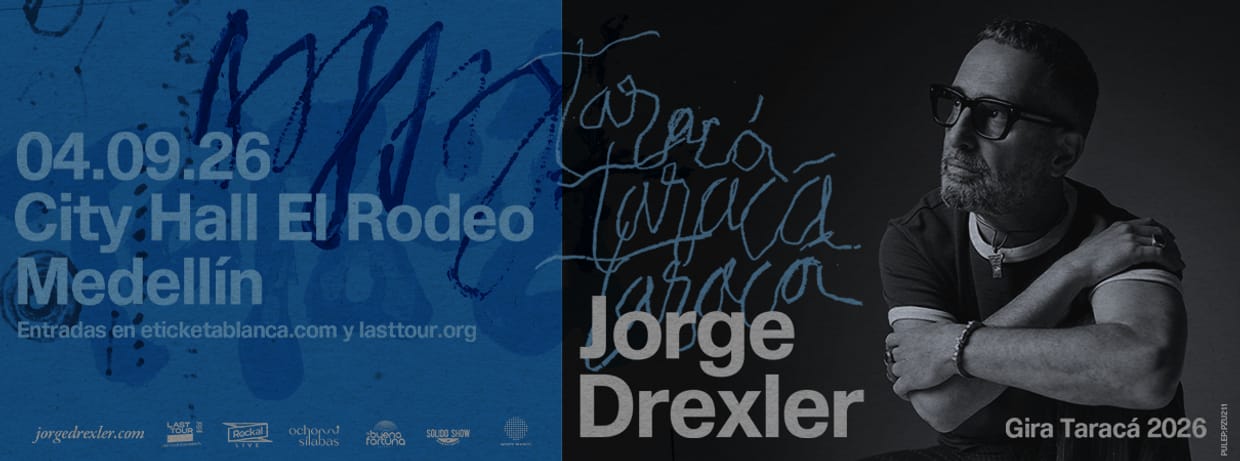 JORGE DREXLER EN MEDELLÍN
