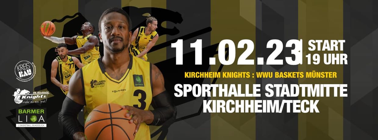 VfL Kirchheim Knights vs. WWU Baskets Münster 