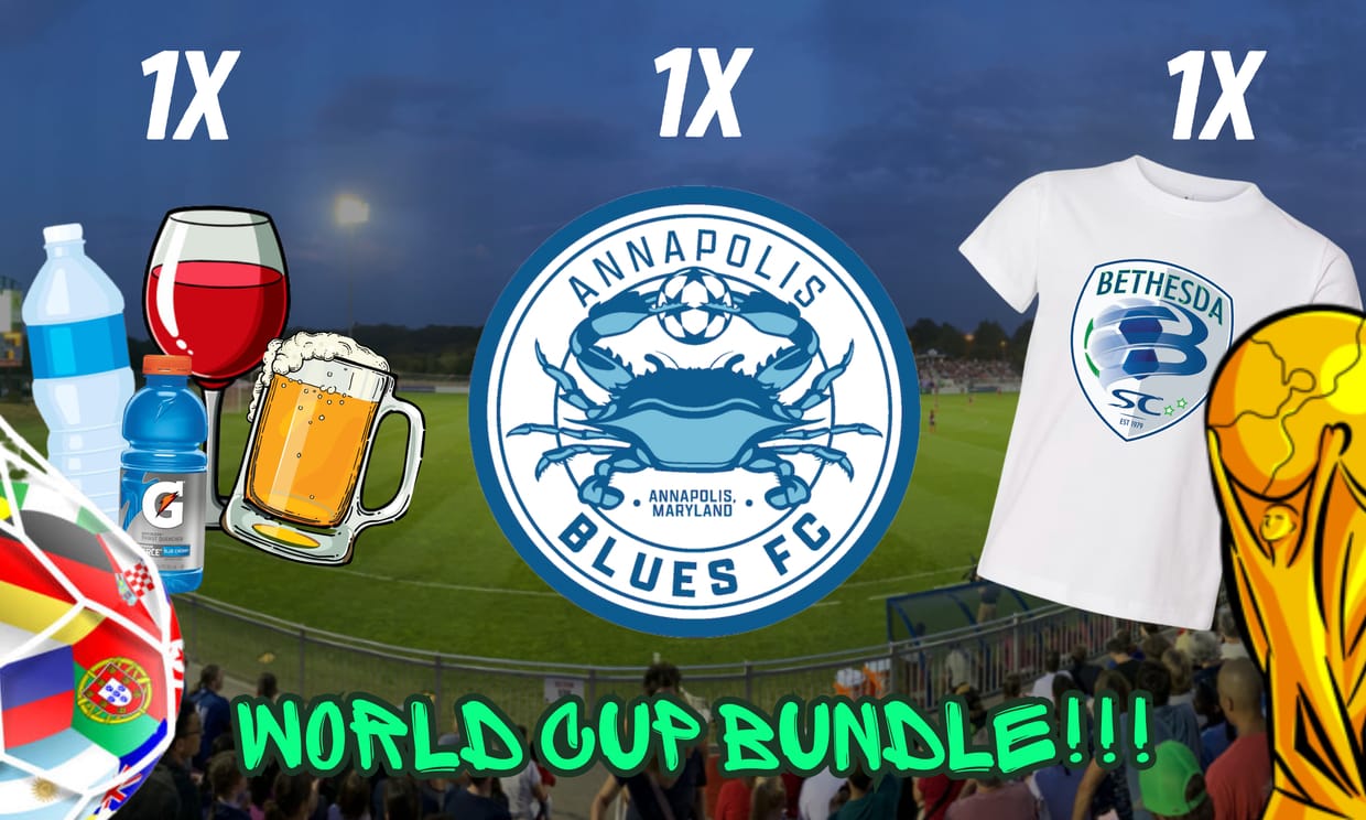 World Cup Bundle Ticket! vs Annapolis Blues FC