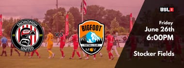 Snohomish United vs Bigfoot FC