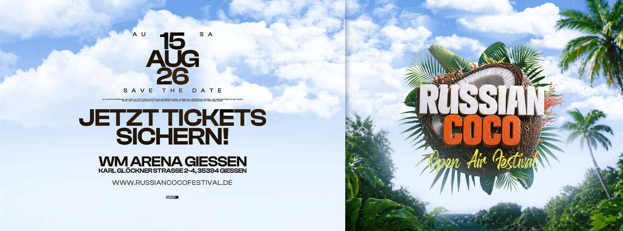 RUSSIAN COCO OPEN AIR FESTIVAL August 2026