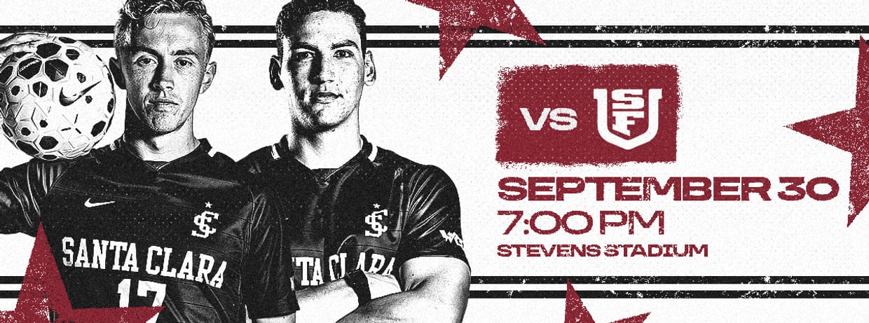 Santa Clara Men's Soccer vs USF