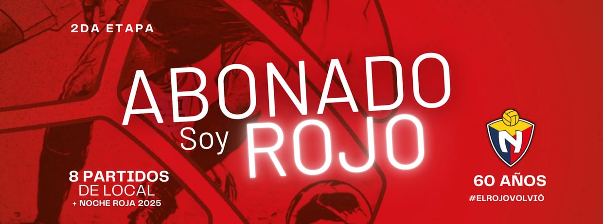 ABONADO “SOY ROJO” 2024