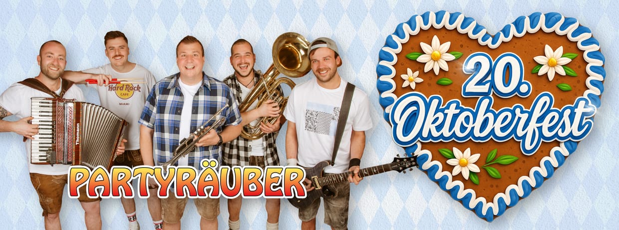 Das 20. Dorf Münsterland Oktoberfest mit den Partyräubern