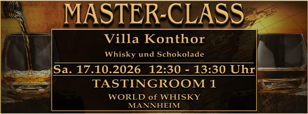 Villa Konthor Masterclass -Whisky trifft Schokolade