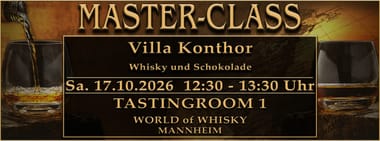 Villa Konthor Masterclass -Whisky trifft Schokolade