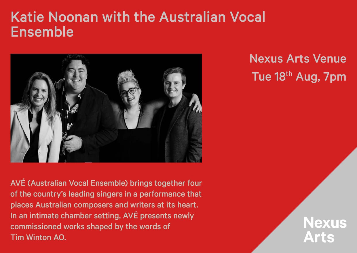 Katie Noonan with the Australian Vocal Ensemble