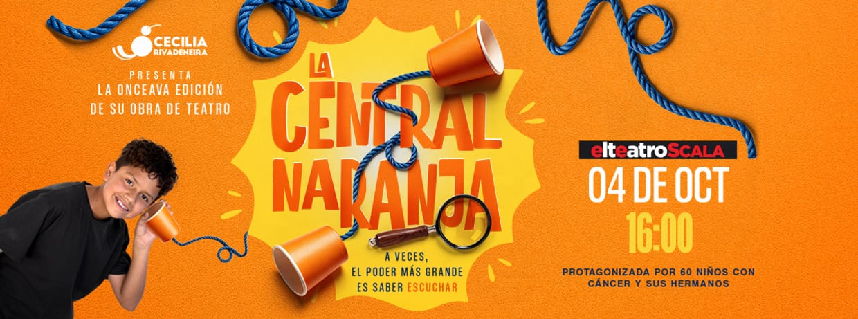 LA CENTRAL NARANJA SÁBADO 4 DE OCTUBRE 16:00 PM