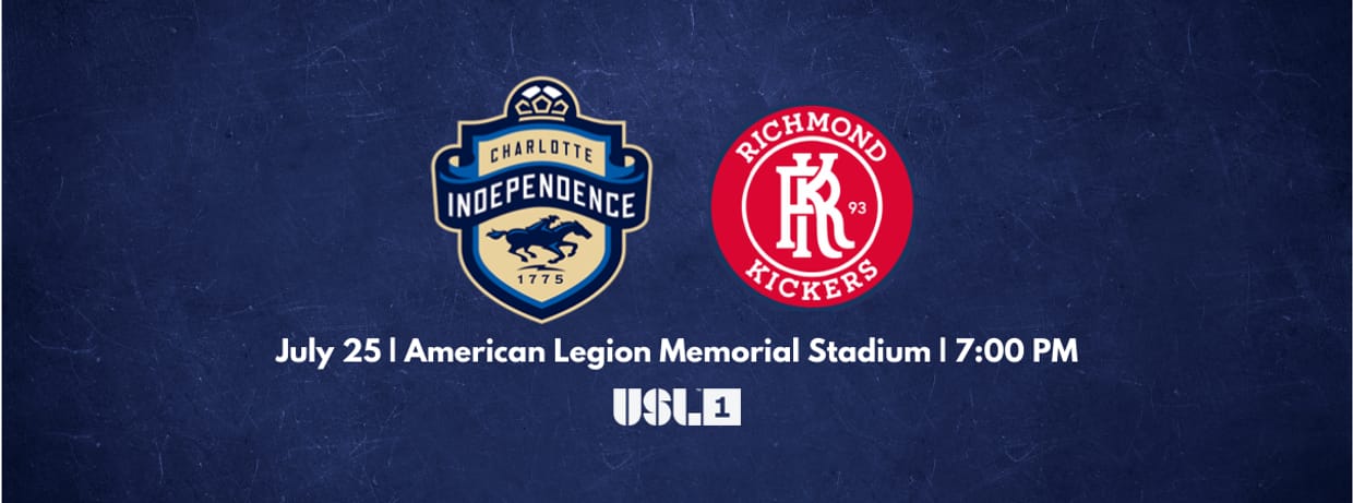 Charlotte Independence vs. Richmond Kickers