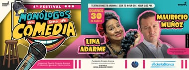MAURICIO MUÑOZ - LINA ADARME MONOLOGOS EN TONO DE COMEDIA