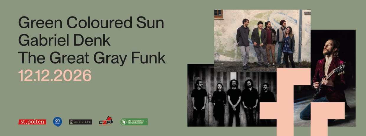 GREEN COLOURED SUN, GABRIEL DENK, GREAT GRAY FUNK