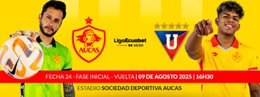 HINCHADA LOCAL- SD AUCAS vs LIGA DEPORTIVA UNIVERSITARIA