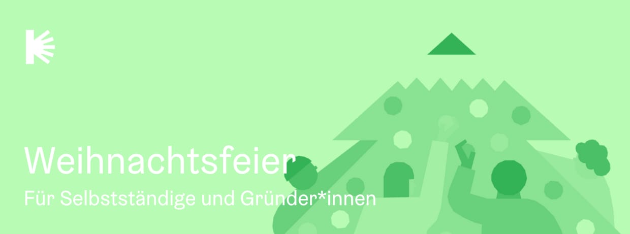 Weihnachtsfeier für Selbstständige und Gründer*innen