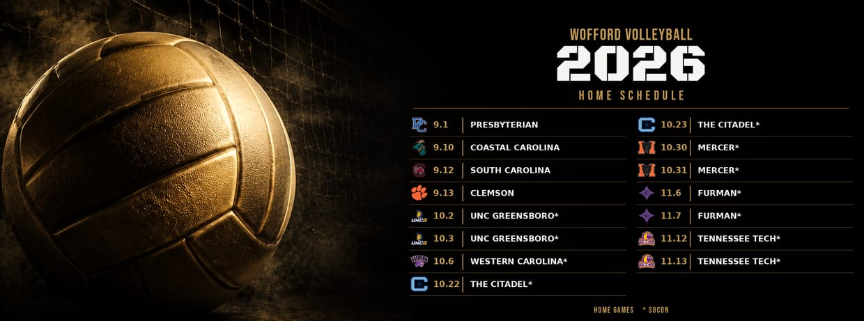 2026 Wofford Volleyball Season Tickets