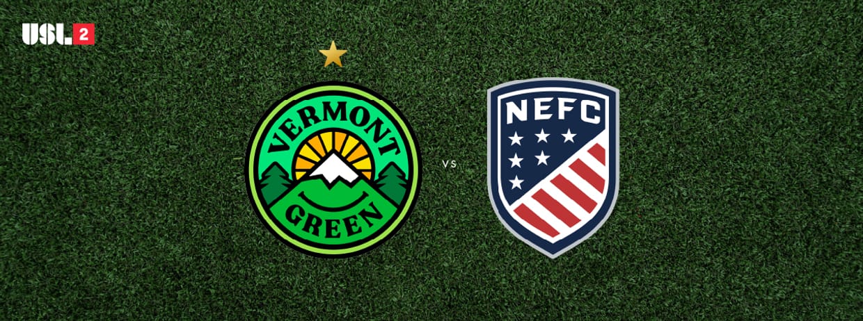 Vermont Green FC Men vs New England FC