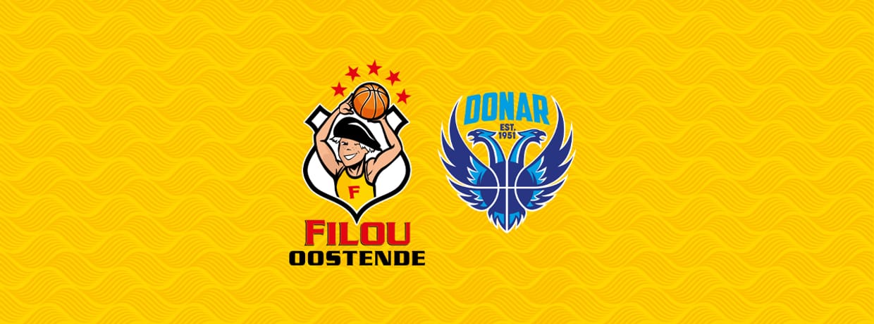 FILOU Oostende vs Donar Groningen