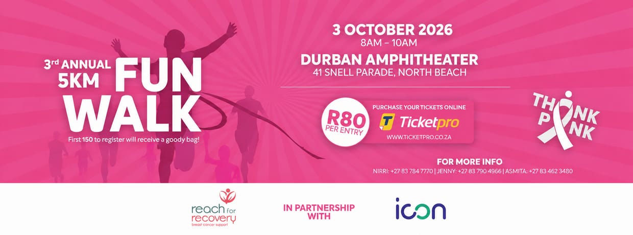 3rd Annual 5km Fun Walk Reach for Recovery in partnership with ICON