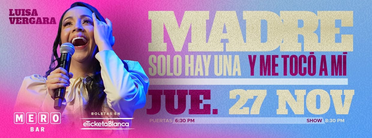 LUISA VERGARA - MADRE SOLO HAY UNA Y ME TOCÓ A MÍ (EN MERO BAR)