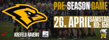 Pre-Season Game vs Krefeld Ravens